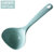 有乐B780小麦秸秆汤勺家用长柄盛粥勺厨房塑料厨具加厚大号稀饭勺子lq20(北欧绿色 单个)