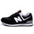 New Balance男鞋女鞋574系列跑步鞋NB580复古鞋厚底运动鞋情侣鞋春夏款(五环黑 42)