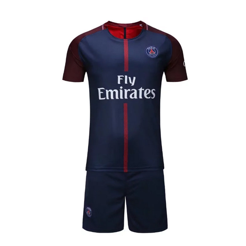 并力运动套装17-18新款巴黎足球服俱乐部球衣