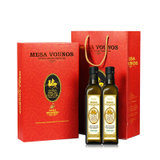 希腊原瓶原装进口 迈萨维诺 特级初榨橄榄油500ml*2 礼盒装