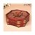 干果盒实木质收纳盒中式分格带盖创意客厅瓜子零食果盘糖果坚果盒(透明)