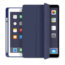 2019款苹果ipadmini平板电脑保护套带笔槽 ipadmini5 7.9英寸硅胶全包防摔智能休眠支架皮套送钢化膜(图5)