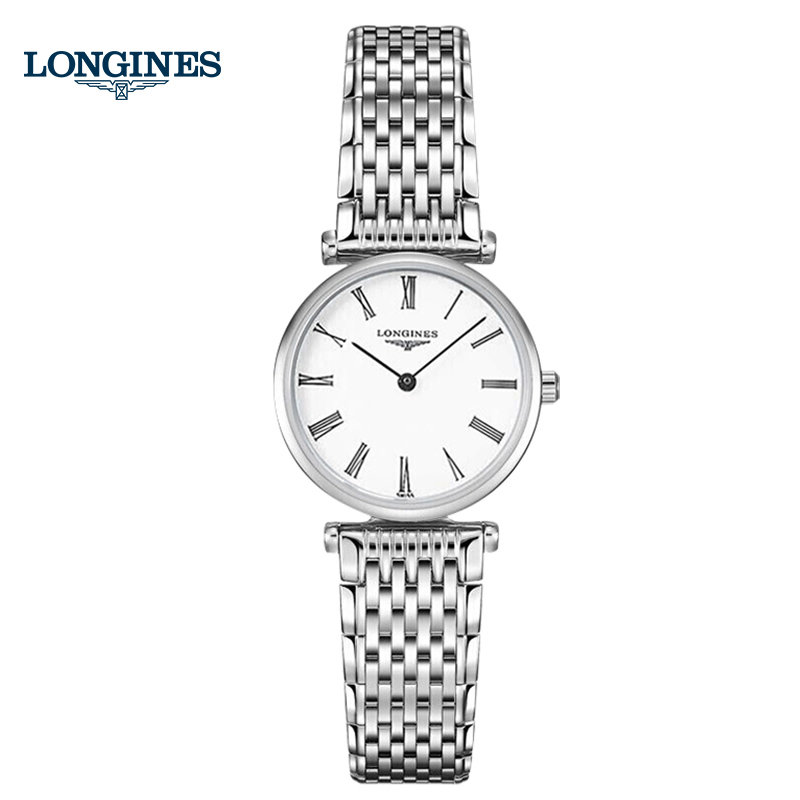 全球联保瑞士longines浪琴手表女嘉岚系列石英女表时尚 l42094116