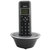 三洋（SANYO）TEL-DA650 2.4G数字电话机（黑银色）（时尚小巧外观，橙色屏，全免提扬声器，可扩充5补子机）