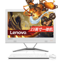 联想(Lenovo) AIO 300-23 23英寸一体机电脑 A8-7410 4G 1T 2G独显 无光驱(白色)
