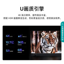 海信 55E3G 55英寸4K超高清护眼智慧屏 AI声控 一键投屏 液晶智能平板电视机(黑 55英寸)