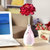 负离子氧吧 USB空气净化器 办公室卧室使用 （花朵随机）(淡粉色)