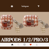 创意巧克力蛋糕适用于AirPodspro保护套1/2代IMD工艺苹果3代蓝牙耳机壳(巧克力蛋糕 保护套 AirPods1/2)