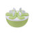 创简坊（CJIANFF） 冰棒模具自制创意雪糕冰棍diy卡通容器厨房小工具SN5408(淡绿色 圆形)