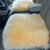布雷什(BOLISH)汽车坐垫冬季羊毛座垫居家办公车载小方垫(茶色)