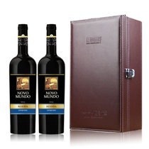 葡萄牙新大陆特茹珍藏红葡萄酒 2008年 750ml*2双支礼盒装
