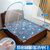 蒙古包蚊帐150x190免安装1.2m1.5m1.8m床加厚家用可折叠有底一米(【特密款/蓝边单门】有底 1.5m（5英尺）床)