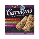 卡曼斯Carman's 什锦系列燕麦条多种口味12袋(经典/原味/超级浆果味)
