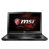 微星(MSI)GL62M 7RD-602CN 15.6英寸笔记本电脑 i5-7300HQ 8G 1TB(7200转) GTX1050-2G 1080 IPS屏 WIN10 专业游戏键盘 黑色