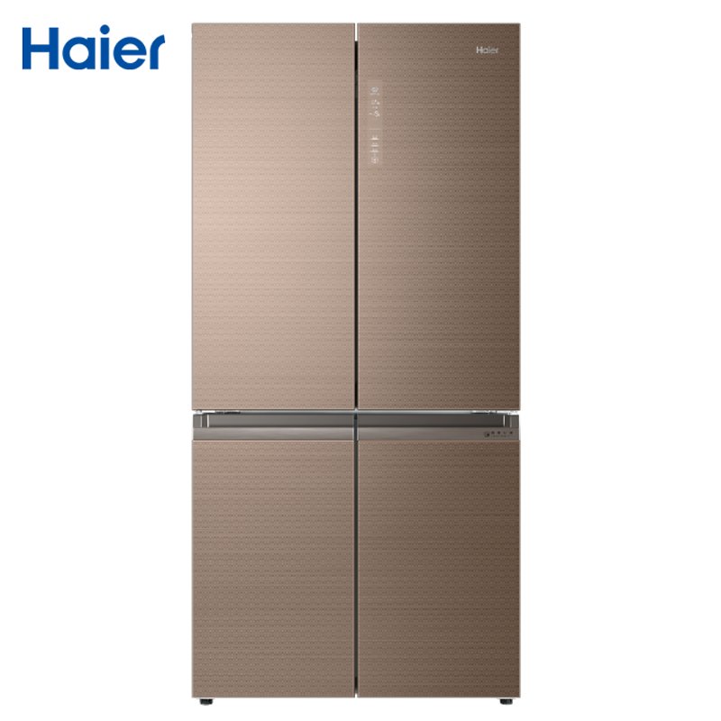 海尔(haier 冰箱bcd-658wdgu 十字对开门冰箱 四门多门双变频节能 全