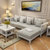 亚格林 美式 沙发 1+2+3大小户型单双人位贵妃沙发客厅 家具(白色 单人位.)