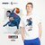 达米恩利拉德官方商品丨球星Lillard新款T恤短袖篮球迷动漫款周边(白色 L)