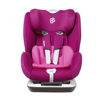 Babyfirst 汽车儿童安全座椅 铠甲舰队尊享版isofix接口 9月-12岁 石榴紫