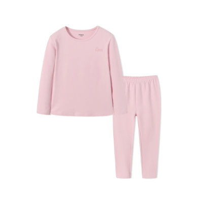 巴拉巴拉儿童内衣套装女童秋衣秋裤中大童睡衣