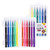 晨光 ACP92167 水彩笔 12色纤维软头水彩笔圆杆儿童绘画笔 12支/盒