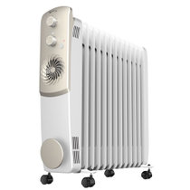 艾美特(airmate)  电暖器  HU1326-W 电热油汀 白色 彩盒