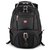 SWISSGEAR旅行包 男女旅游包 15.6英寸/17.3英寸双肩行李包大容量健身包 17.3英寸笔记本包 数据线接口(黑色 标准版15.6寸)