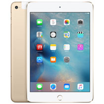 Apple iPad mini 4 7.9英寸平板电脑 Retina屏 指纹识别(金色 wifi版)