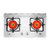 红日(REDSUN)EH03C不锈钢燃气灶 台嵌两用双灶 液化气天然气燃气灶煤气炉(液化气)第2张高清大图