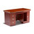 汉威思家具 1.4米贴实木皮办公桌(默认 默认)