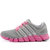 Adidas/阿迪达斯清风系列网面轻便男女休闲跑步鞋D66544(灰红 44)