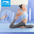 李宁瑜伽垫 可折叠便携式居家轻薄专业运动垫防滑室内健身垫子均码蓝 国美超市甄选