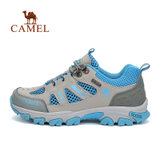 camcamel骆驼户外徒步鞋 男款徒步鞋耐磨透气徒步鞋 A612303525/A61303624(月色，女款 36)