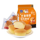 港荣芝士蒸蛋糕500g面包学生营养早餐零食品糕点心礼盒(淡糖蒸蛋糕)