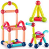 磁力棒儿童玩具磁力片磁铁大颗粒立体拼图拼装积木男孩女孩宝宝幼儿园JMQ-057