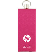 惠普（HP）v115p U盘（粉色）（32G/金属旋转）