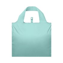 蔸蔻折叠购物袋单肩包锦纶浅绿色 折叠、单肩、购物