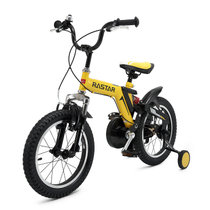 星辉/RASTAR 儿童山地车自行车儿童单车宝宝小孩自行车带辅助轮(黄色 16寸)
