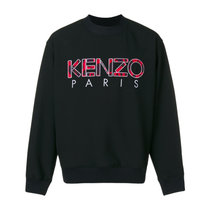 KENZO男士黑色棉质卫衣 F865SW6041RH-99M码黑色 时尚百搭