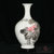 中国龙瓷 花瓶开业礼品家居装饰办公客厅瓷器摆件*工艺商务礼品德化手绘陶瓷荷花水月瓶LPF3521