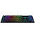 机械键盘 有线键盘 游戏键盘 全尺寸 RGB 背光键盘 黑色 光轴(黑色)