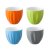 ZOM鹿  维娜条纹杯四件套  MOZ0265#  灰色、橙色、蓝色、绿色