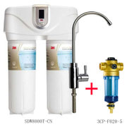 3M净水套餐SDW8000T-CN净水器+3CP-F020-5前置过滤器  厨房家用直饮机 舒活泉自来水过滤器