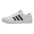 Adidas/阿迪达斯男鞋小白鞋低帮防滑帆布运动休闲鞋板鞋AW3889(白色 45及以上)