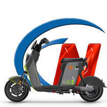雅迪 新国标电动自行车 换换系列（01）锂电池43.6V37AH换电+GPS+智能APP（KN）