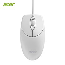 宏碁(acer) 鼠标 有线鼠标 电脑办公鼠标 USB接口兼容(白色 【新品】有线鼠标)