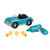 北美进口玩具 百年品牌Battat可拆卸组装电动创意拼装玩具 3岁以上儿童组装拆卸玩具(DIY跑车)