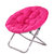 午憩宝折叠懒人椅 特大号月亮椅 休闲躺椅沙发椅太阳椅办公电脑折叠椅(玫瑰红)