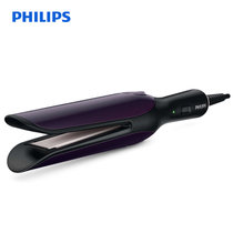 飞利浦（Philips） 美发器造型器 BHH777/05 多功能夹板直发器 卷发棒 直卷两用不伤发陶瓷涂层防烫手设计(紫色 默认版本)