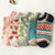 10双装哈伊费舍春夏季韩版可爱卡通系列全棉船袜(水果款 均码)