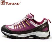 探路者2013年秋冬新款 女士徒步鞋登山鞋运动鞋透气耐磨TFAB92022(深紫 39)